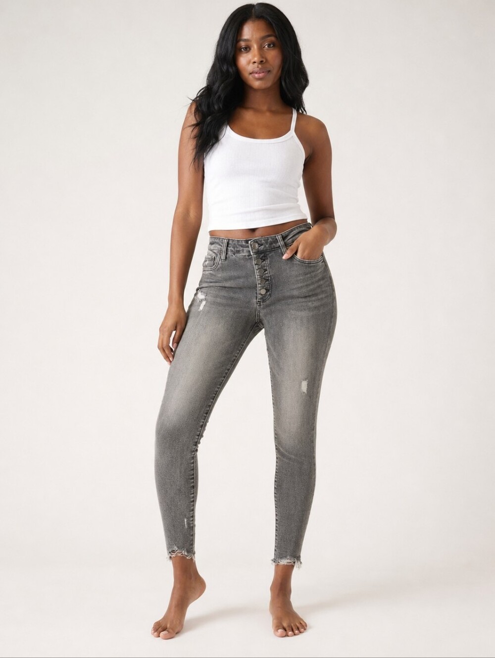 ❤ KUT FROM THE KLOTH HIGH RISE MIA FAB AB TOOTHPICK SKINNY JEANS, 12 (31)